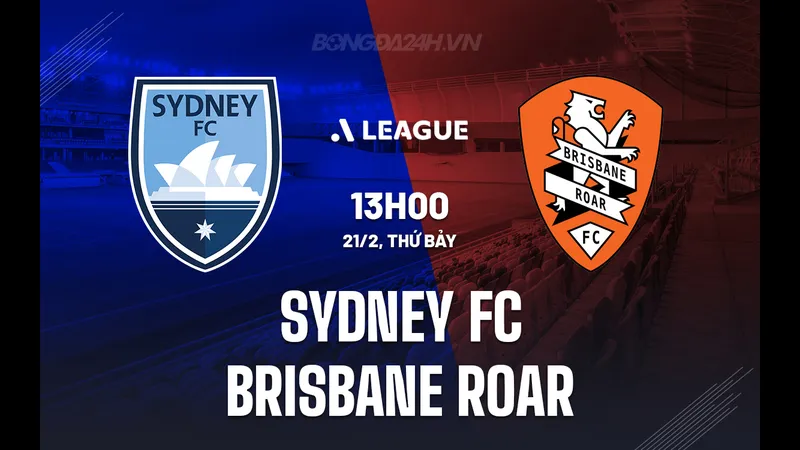 Cầu thủ Sydney FC và Brisbane Roar tranh chấp bóng trên sân - Lịch sử đối Cầu thủ Sydney FC và Brisbane Roar tranh chấp bóng trên sân - Lịch sử đối